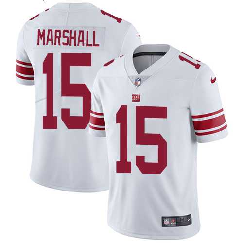 Nike New York Giants #15 Brandon Marshall White NFL Vapor Untouchable Limited Jersey,We sell and wholesale Nike New York Giants #15 Brandon Marshall White NFL Vapor Untouchable Limited Jersey on line form chian!
